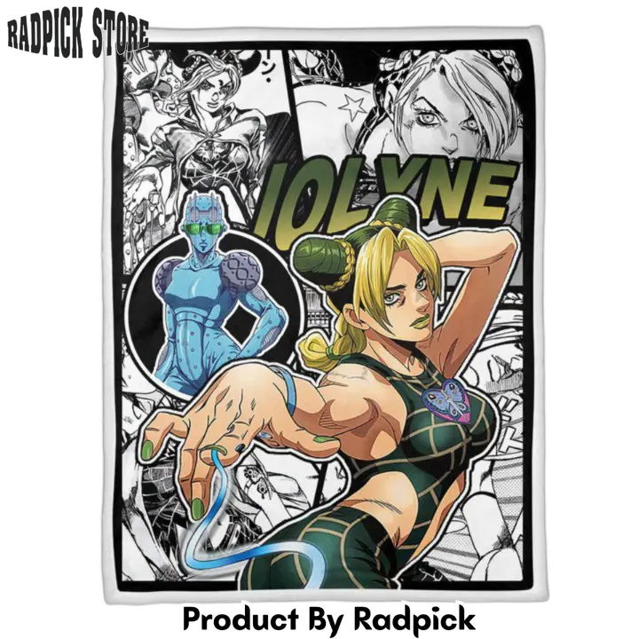 Jolyne cujoh blanket custom jjba anime  rp0153383